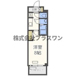 プレサンス心斎橋ソレイユの物件間取画像